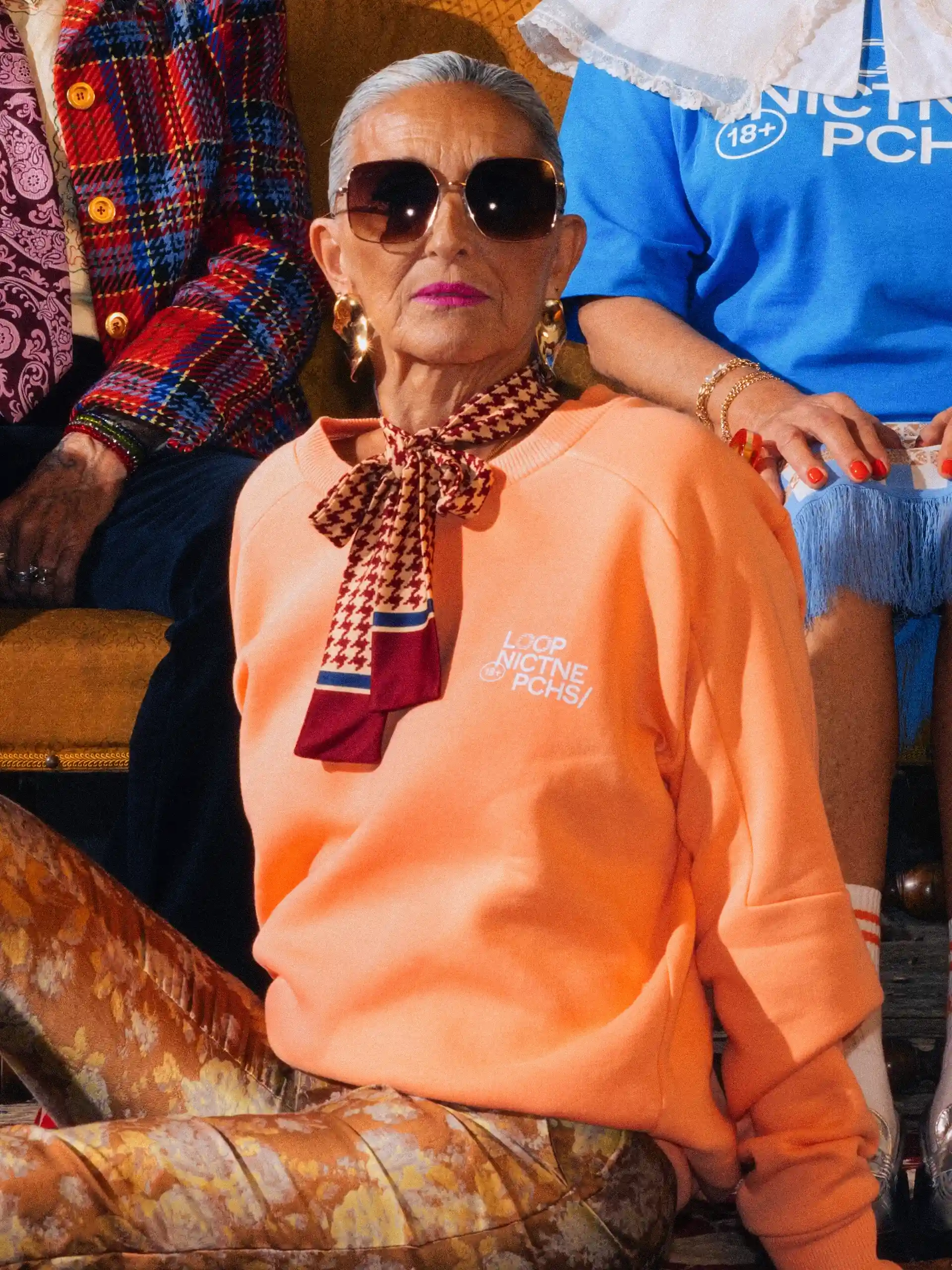 Peach Crewneck